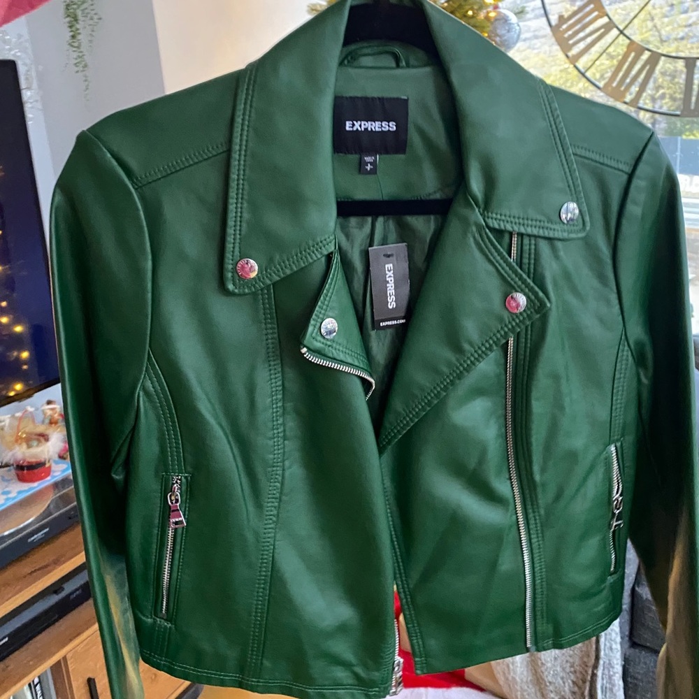 Express Faux Leather Jacket